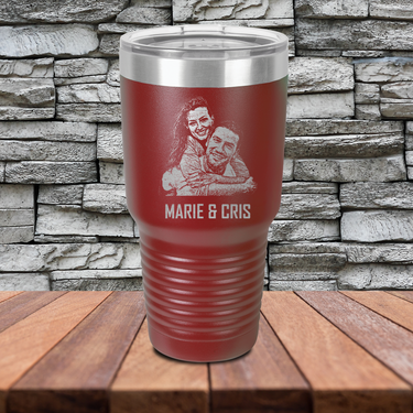 30oz Ringneck Tumblers Custom Picture